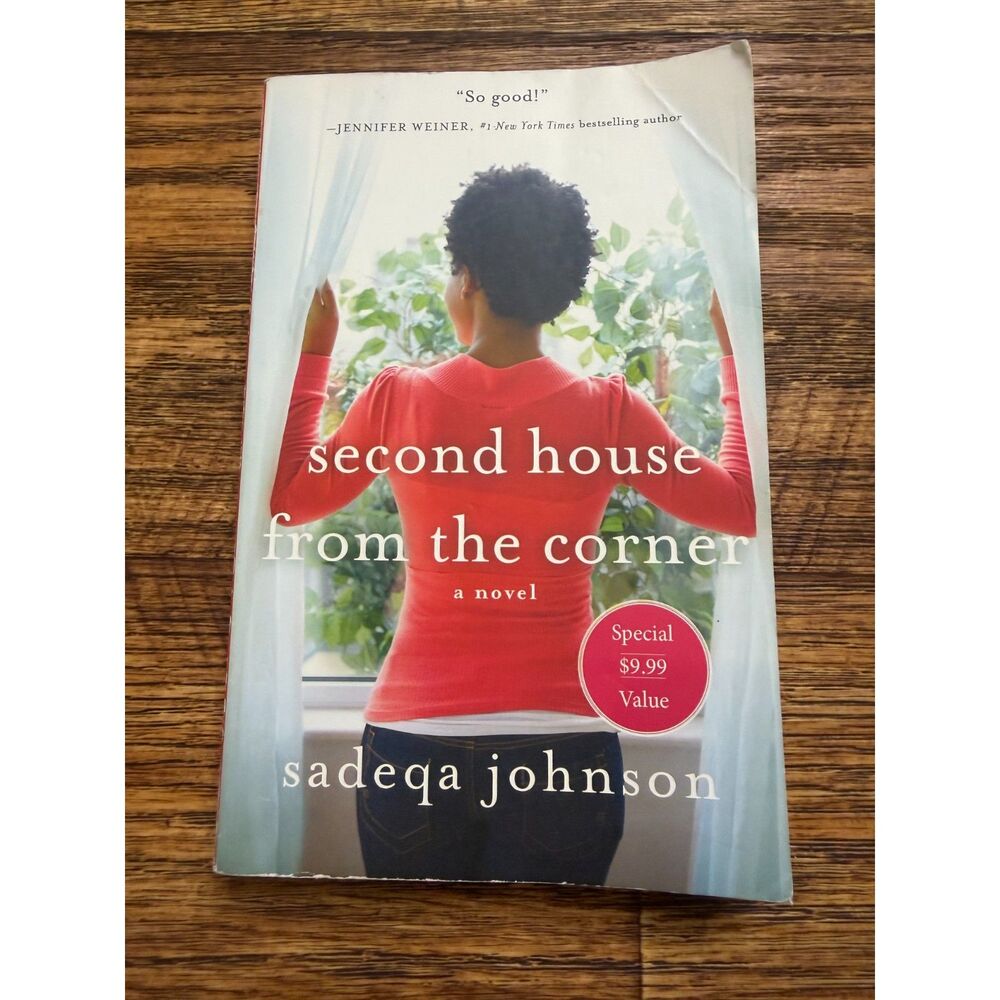 Second House from the Corner Sadeqa Johnson Novel Paperback Gently Used
